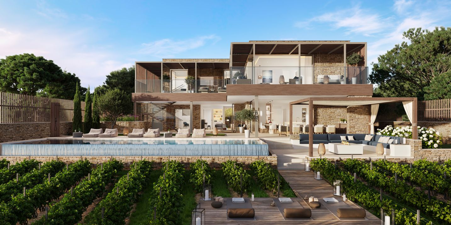 Waterfont villa in Marseillan